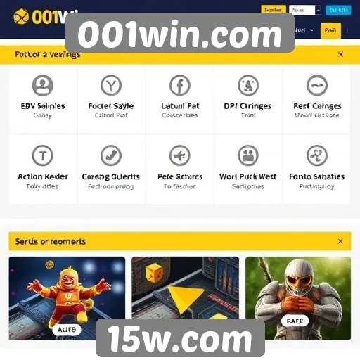 Análise de recursos e funcionalidades do site 001win