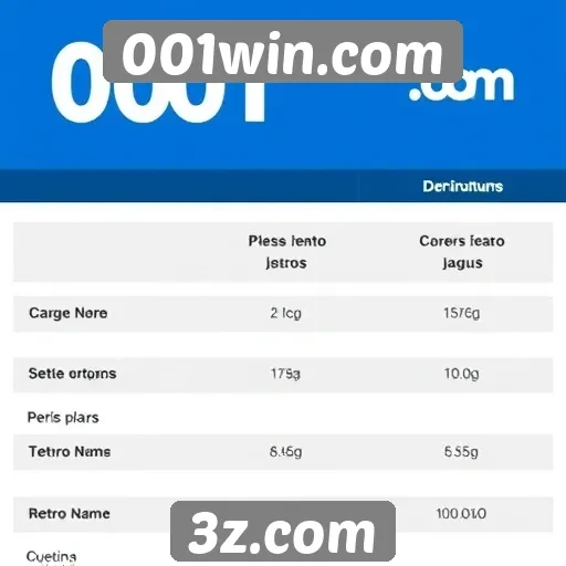 Comparação entre 001win.com e outros sites de jogos