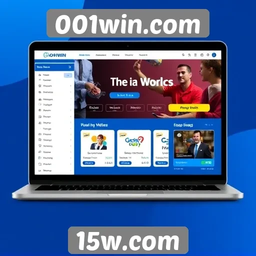 Análise da interface do usuário no 001win.com